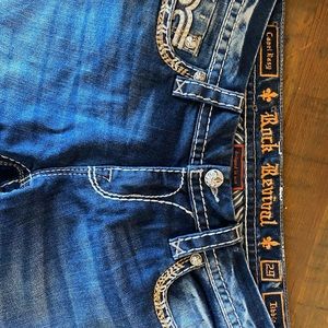 Rock Revival Capri Jeans